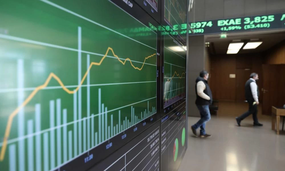 Χρηματιστήριο Αθηνών: Κλείσιμο με άνοδο 4,22%